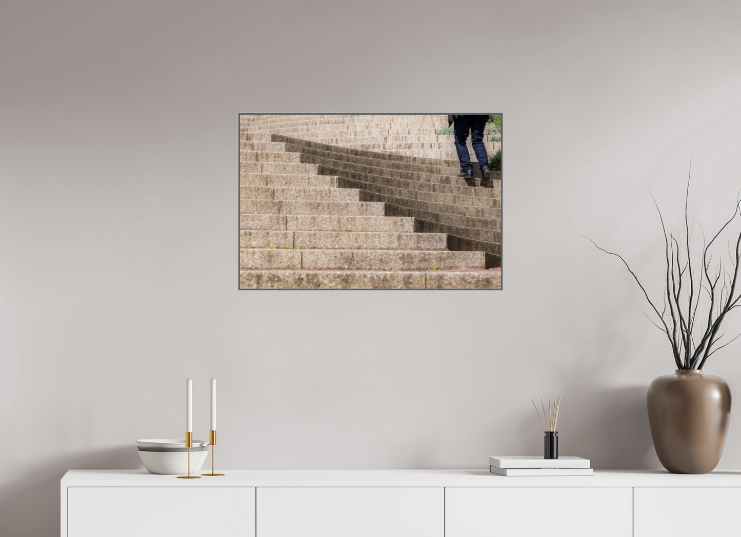 30 x 20″, Metal Print Acrylic Steps
