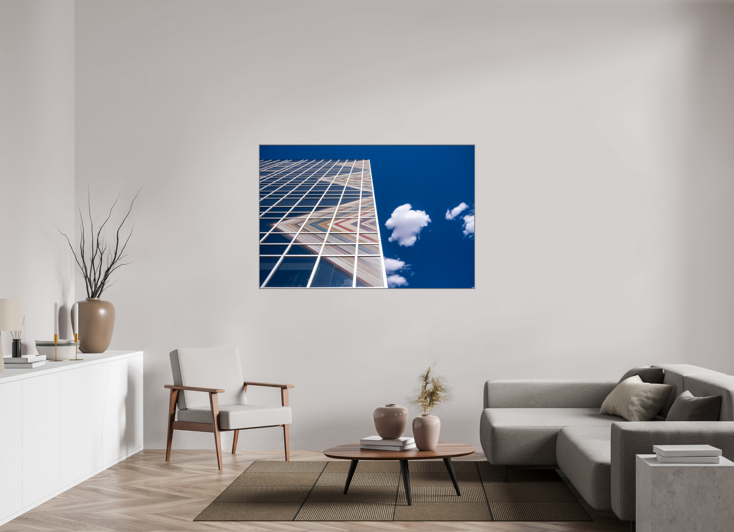 60 x 40″, Metal Print Acrylic RO RO Architecture