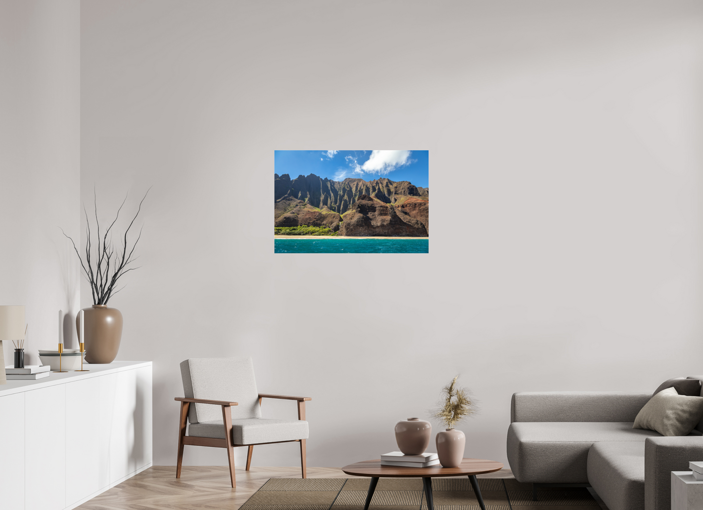 36 x 24″, Photo Print Under Acrylic Glass Napali Coast
