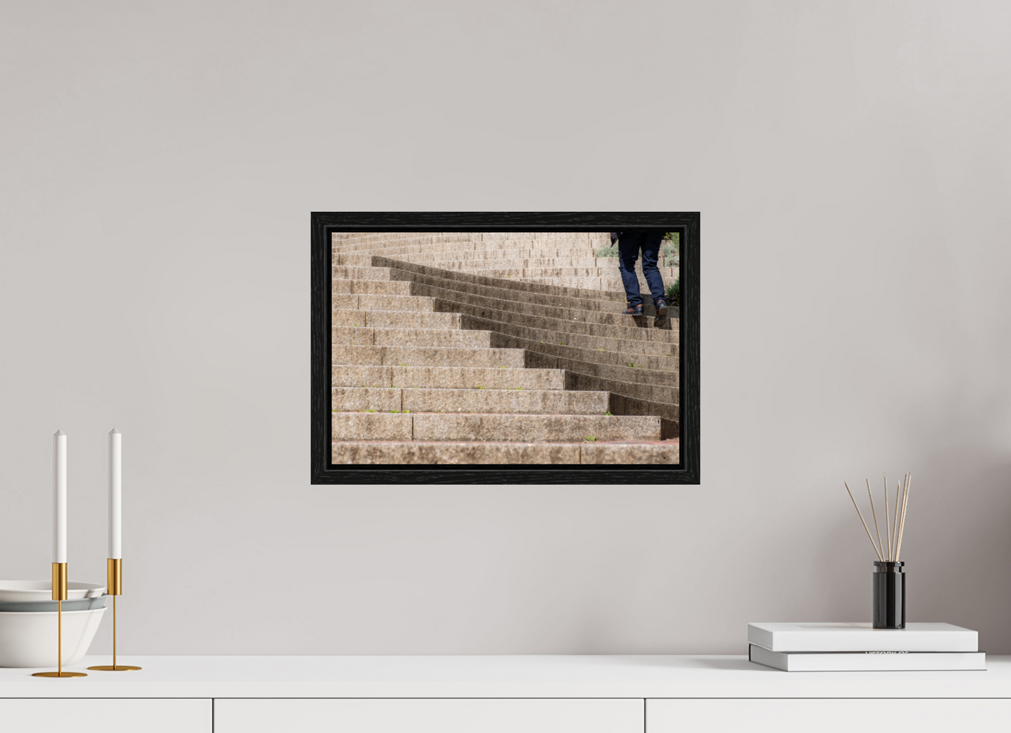 15 x 10″, Floater Frame Steps