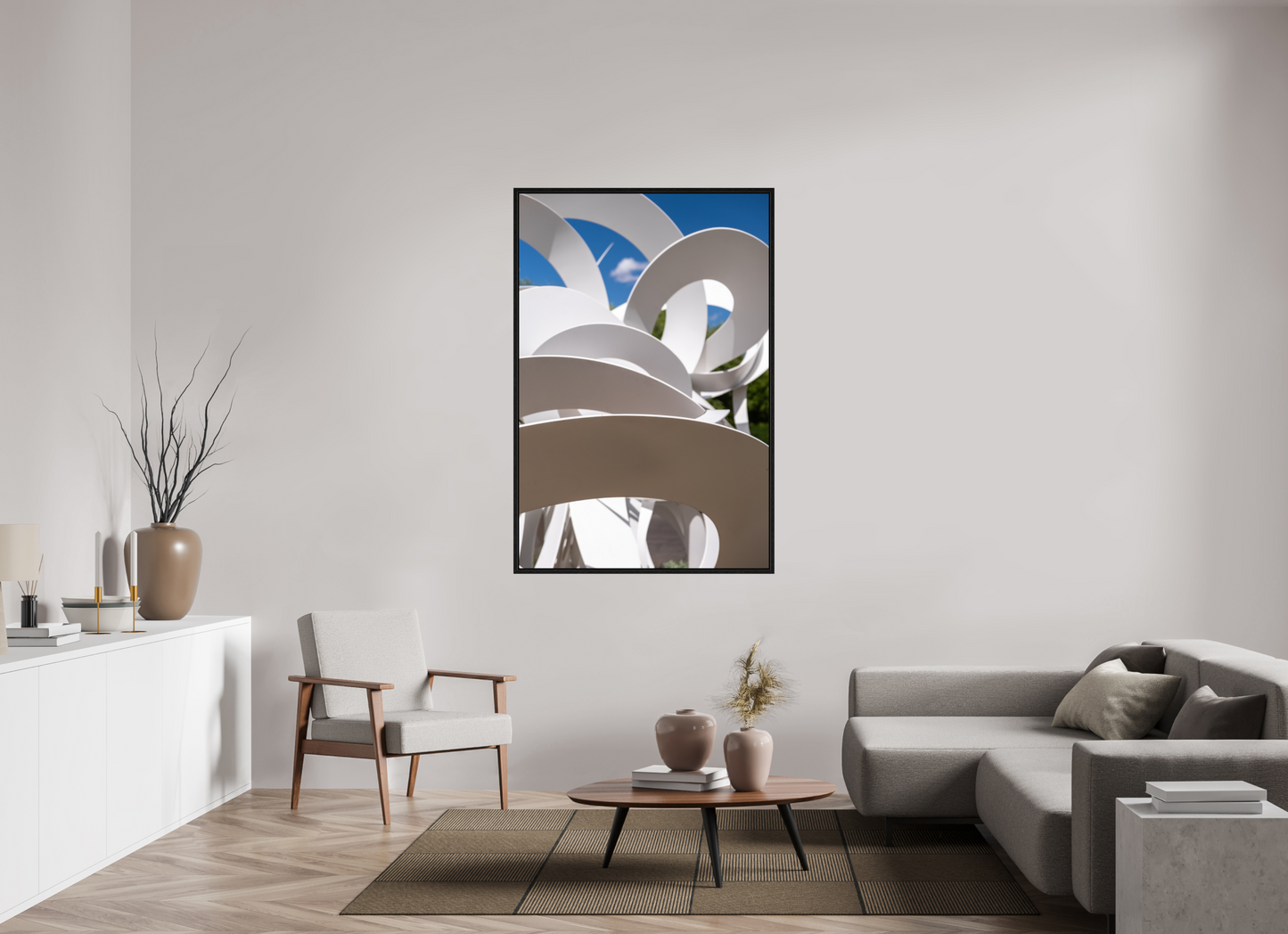 40 x 60″, Floater Frame Phoenix Street Art