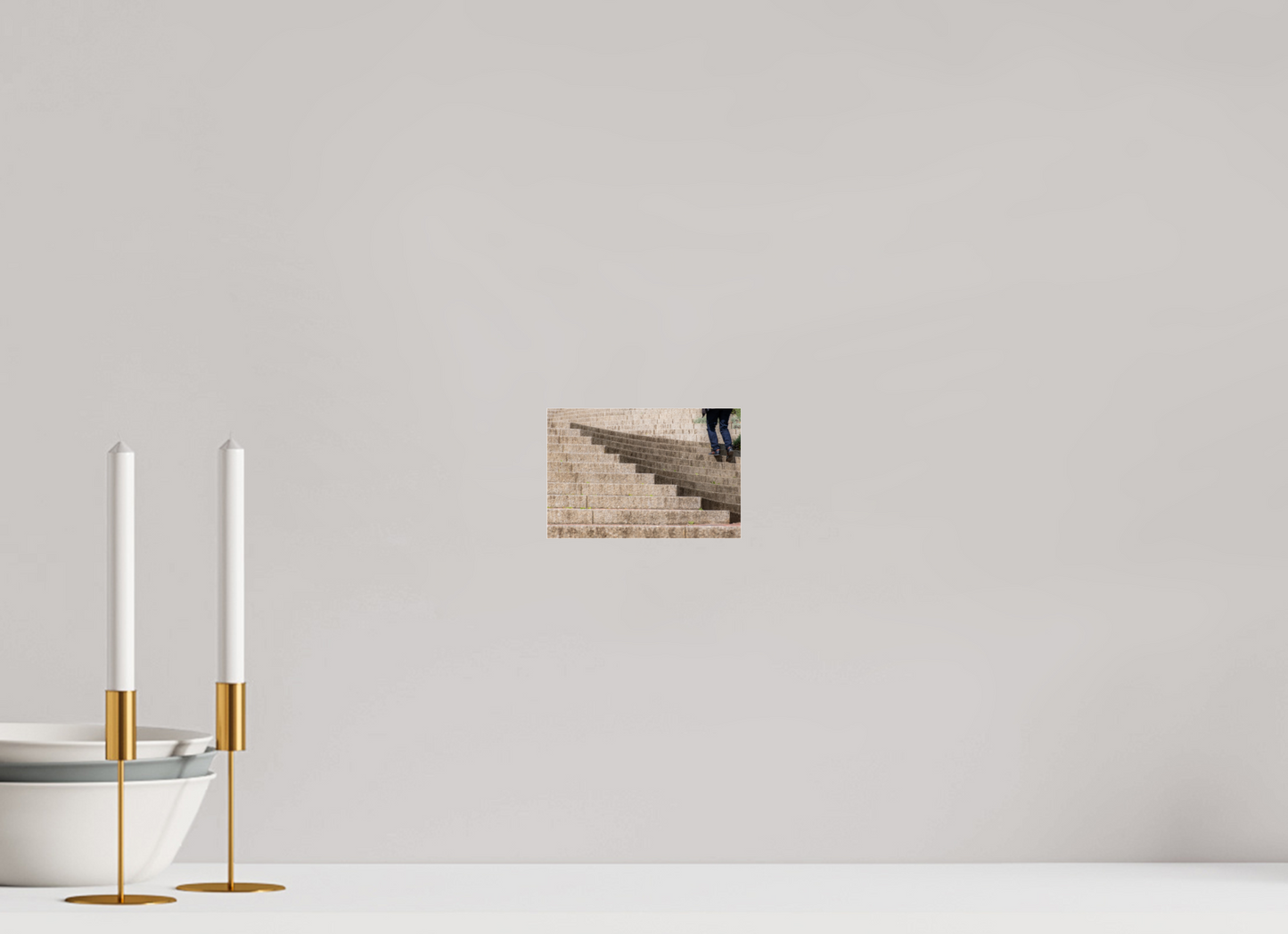 6 x 4″, Photo Print Under Acrylic Glass Steps