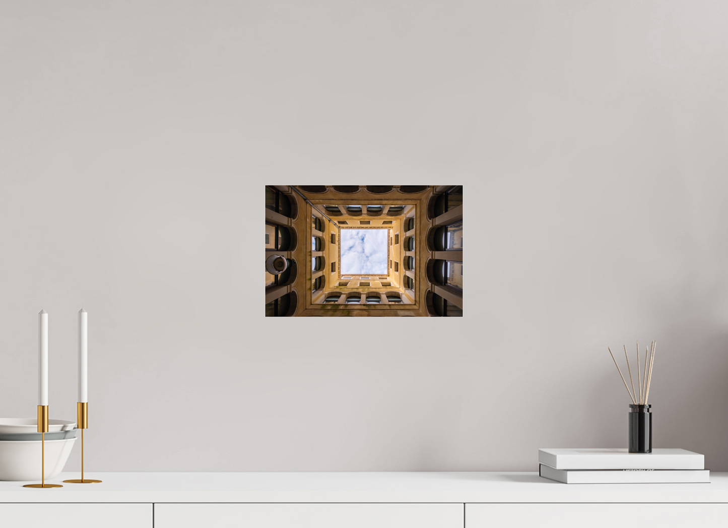 12 x 8″, Photo Print Under Acrylic Glass Sky Light