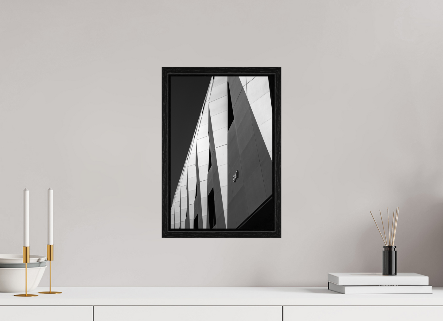 10 x 15″, Floater Frame Triangles