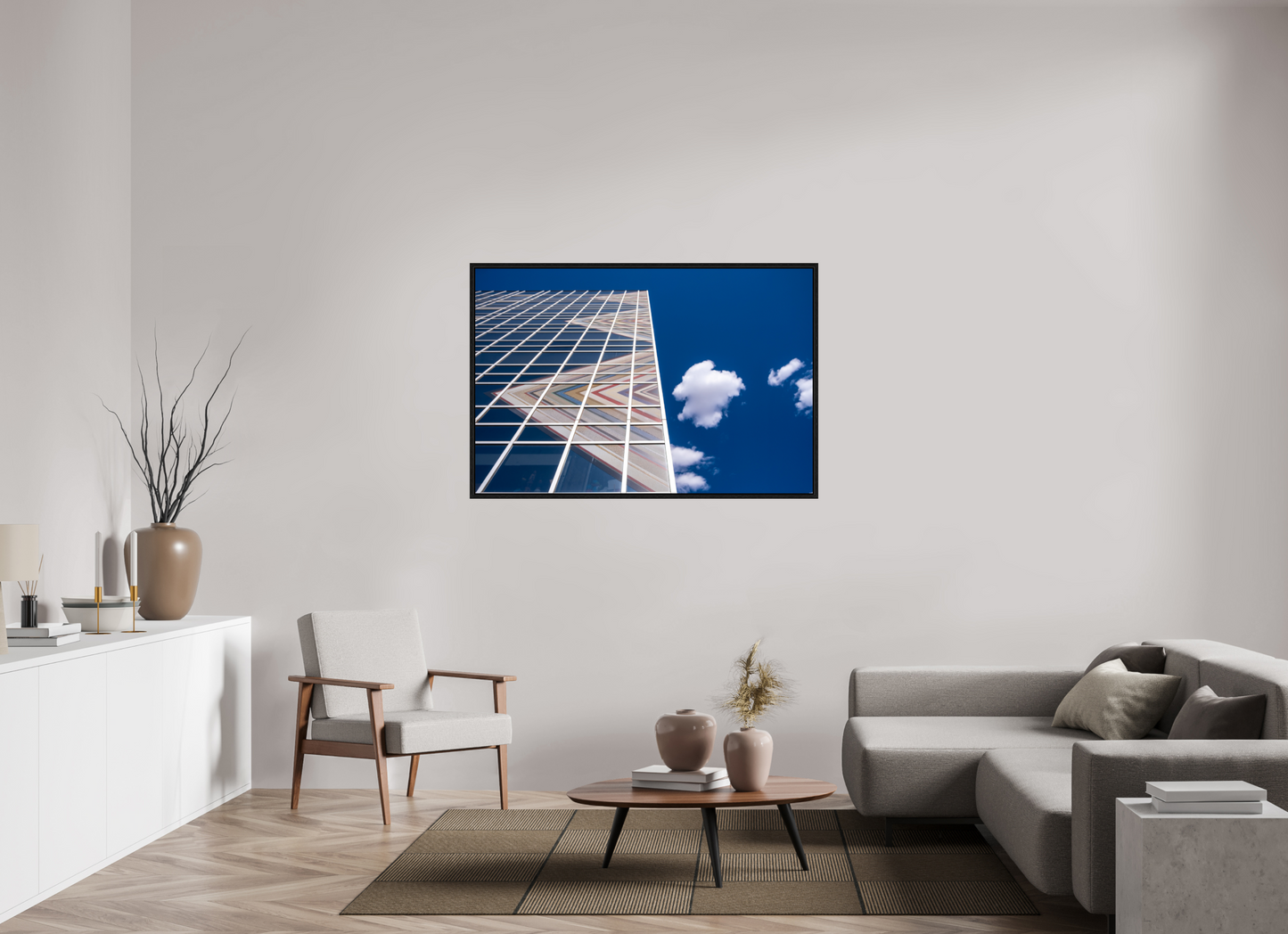 54 x 36″, Floater Frame RO RO Architecture