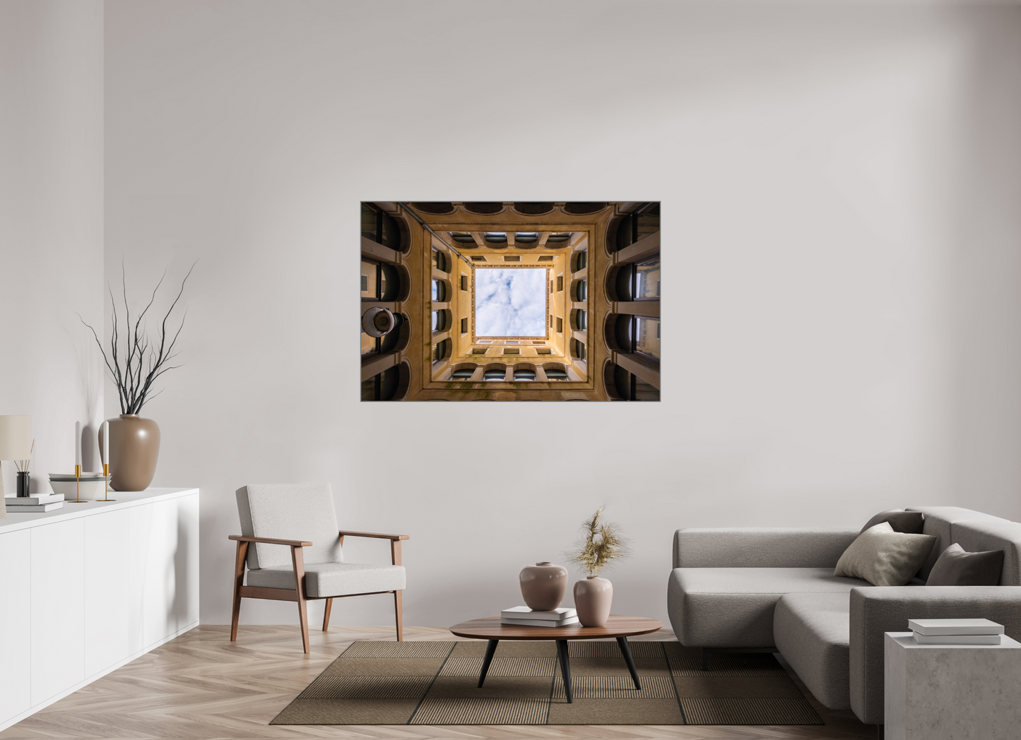 60 x 40″, Metal Print Acrylic Sky Light