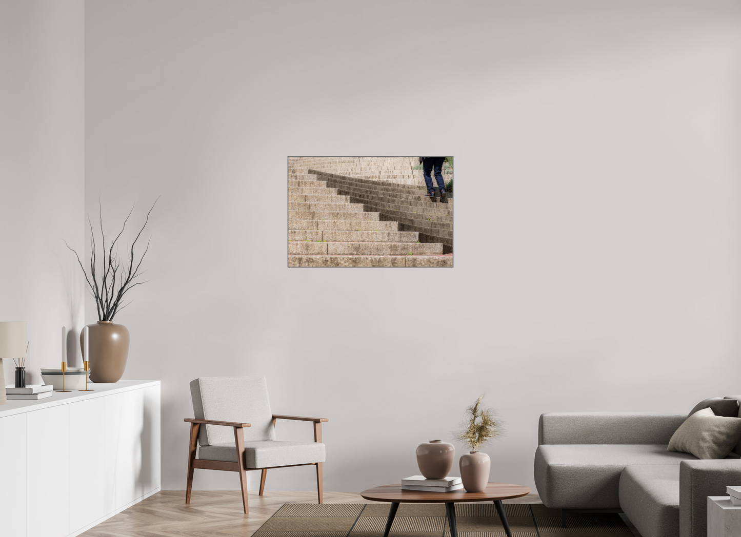 36 x 24″, Metal Print Acrylic Steps