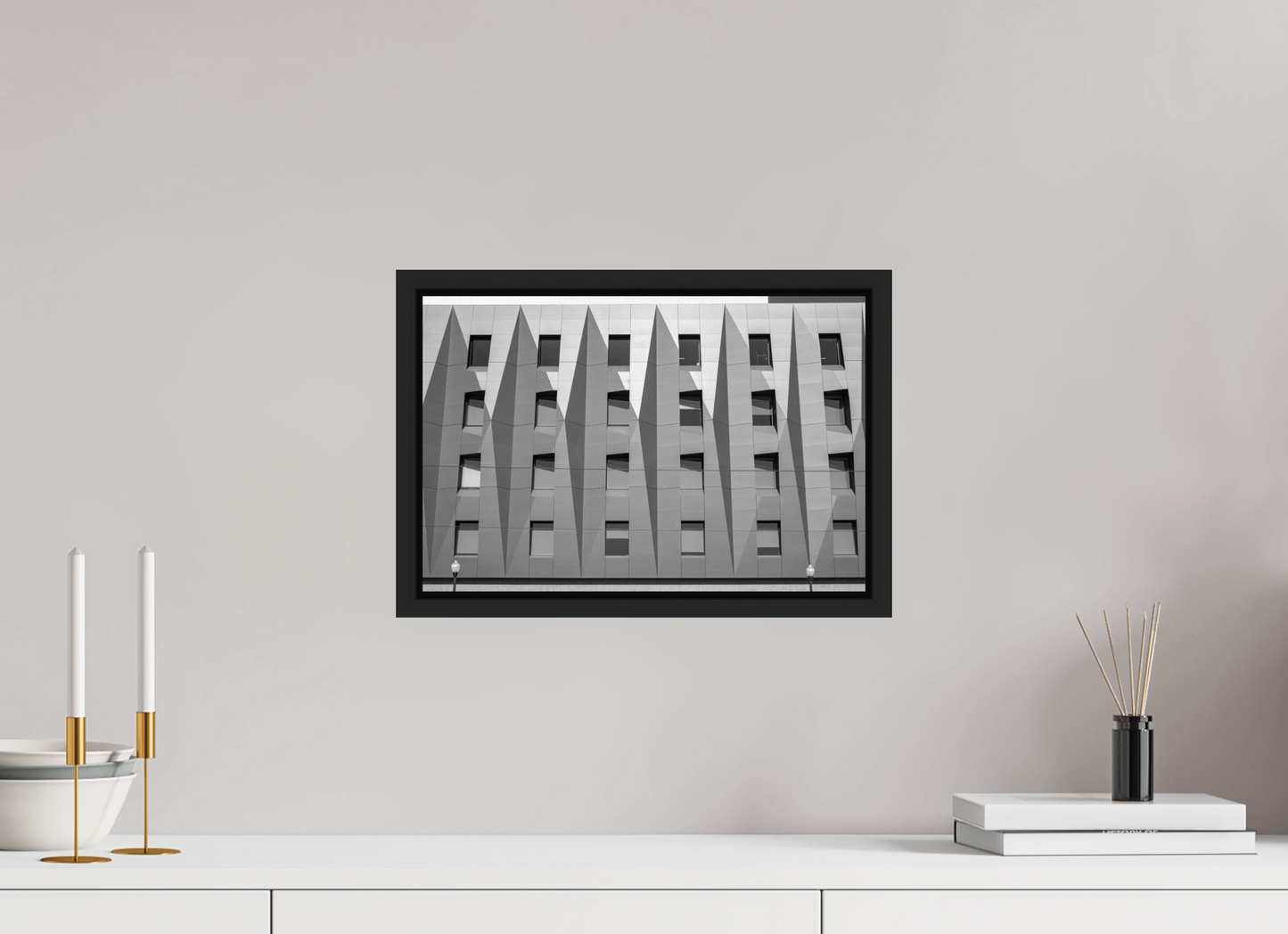 15 x 10″, B&W Paper Windows & Color