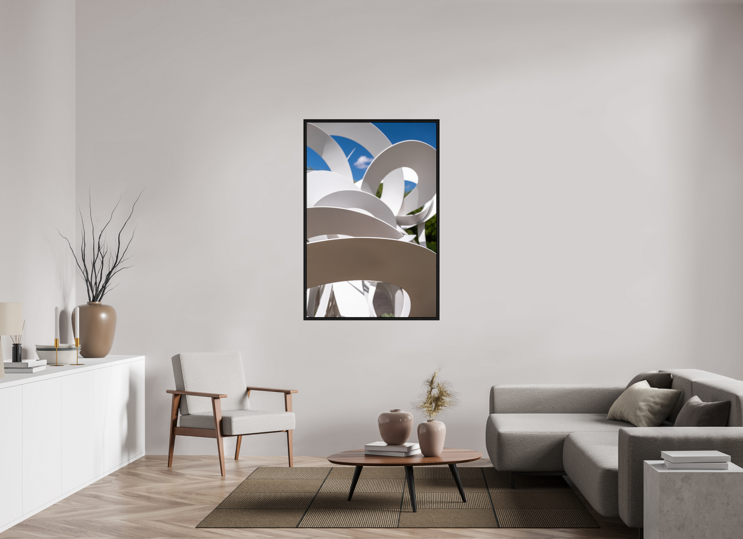 36 x 54″, Floater Frame Phoenix Street Art