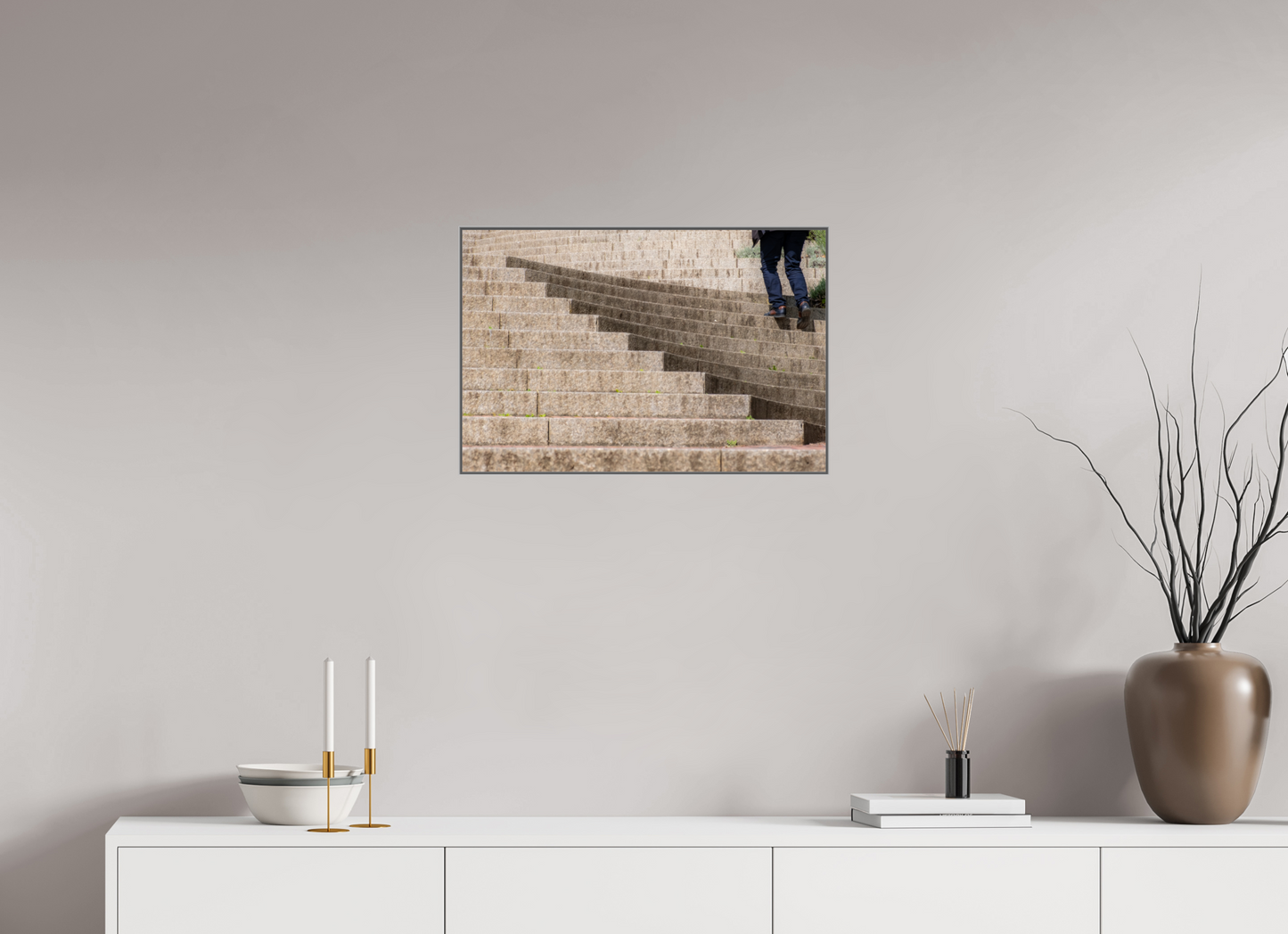 24 x 16″, Metal Print Acrylic Steps