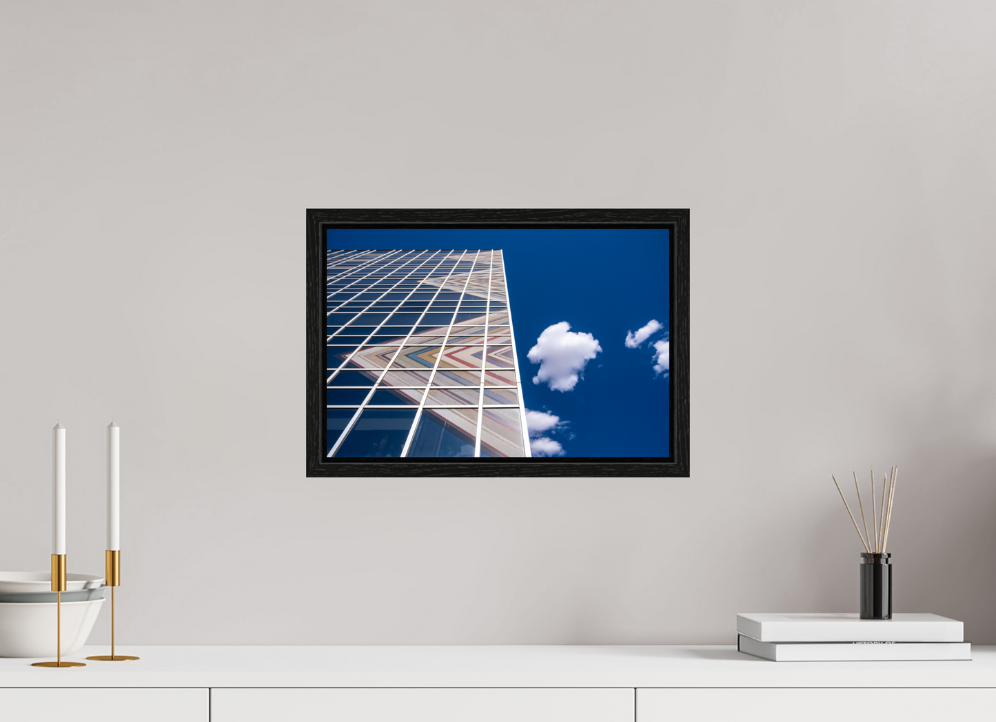 15 x 10″, Floater Frame RO RO Architecture