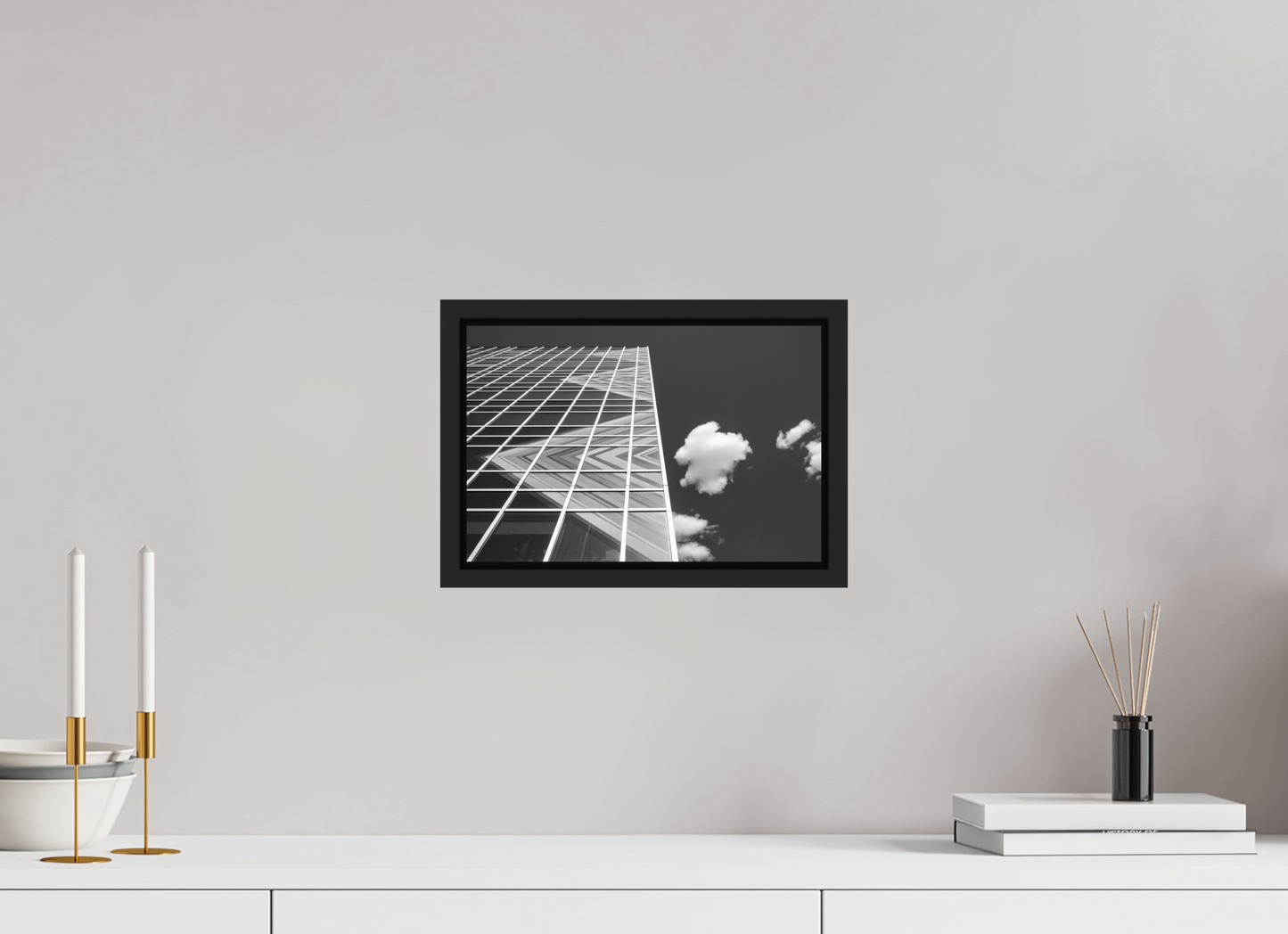 12 x 8″, B&W Paper RO RO Architecture