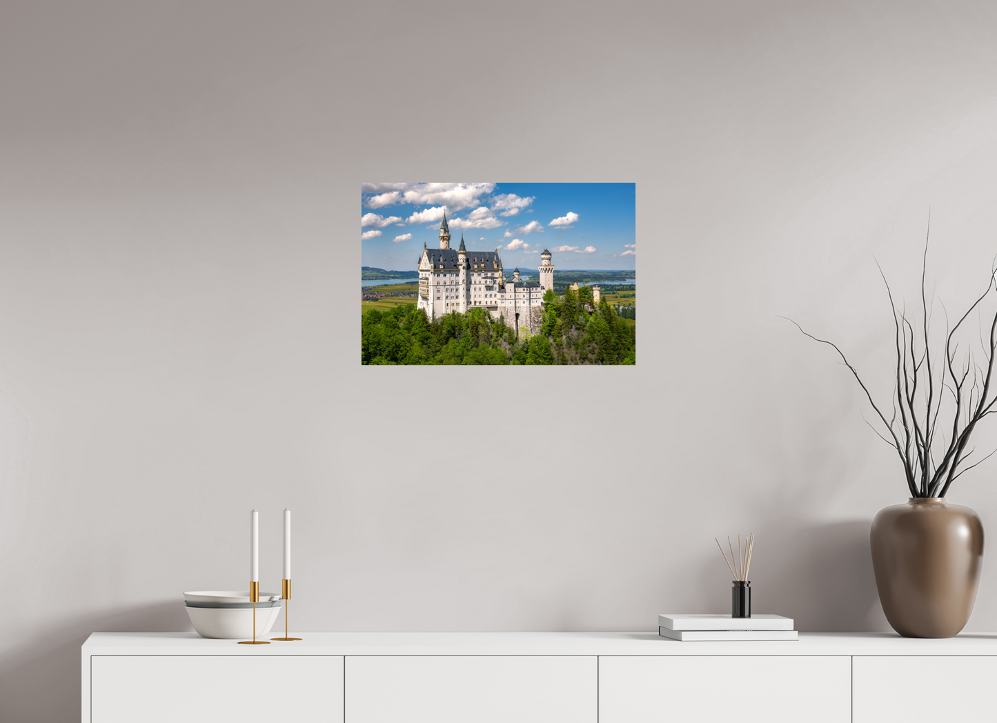 24 x 16″, Photo Print On Fuji Crystal DP II Neuschwanstein Castle
