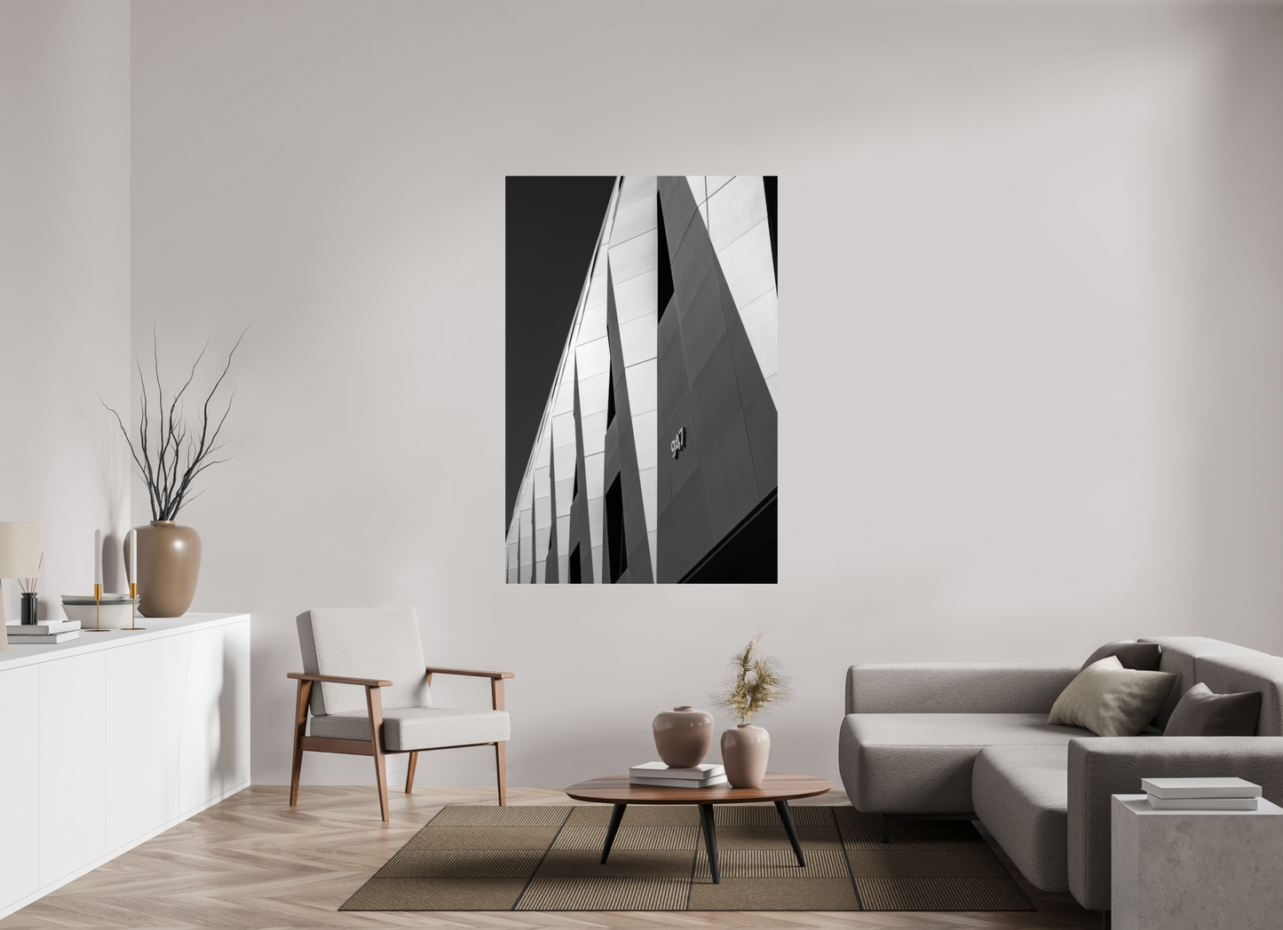 44 x 66″, Photo Print On Fuji Crystal DP II Triangles