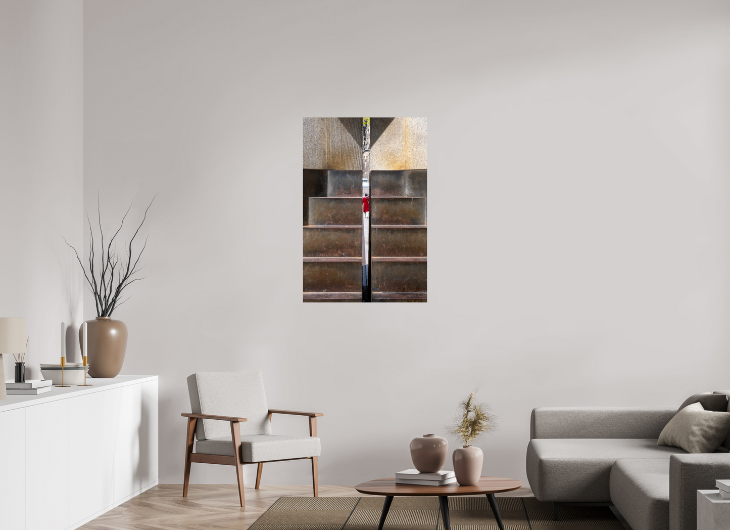 28 x 41.7″, Photo Print On Fuji Crystal DP II In Between