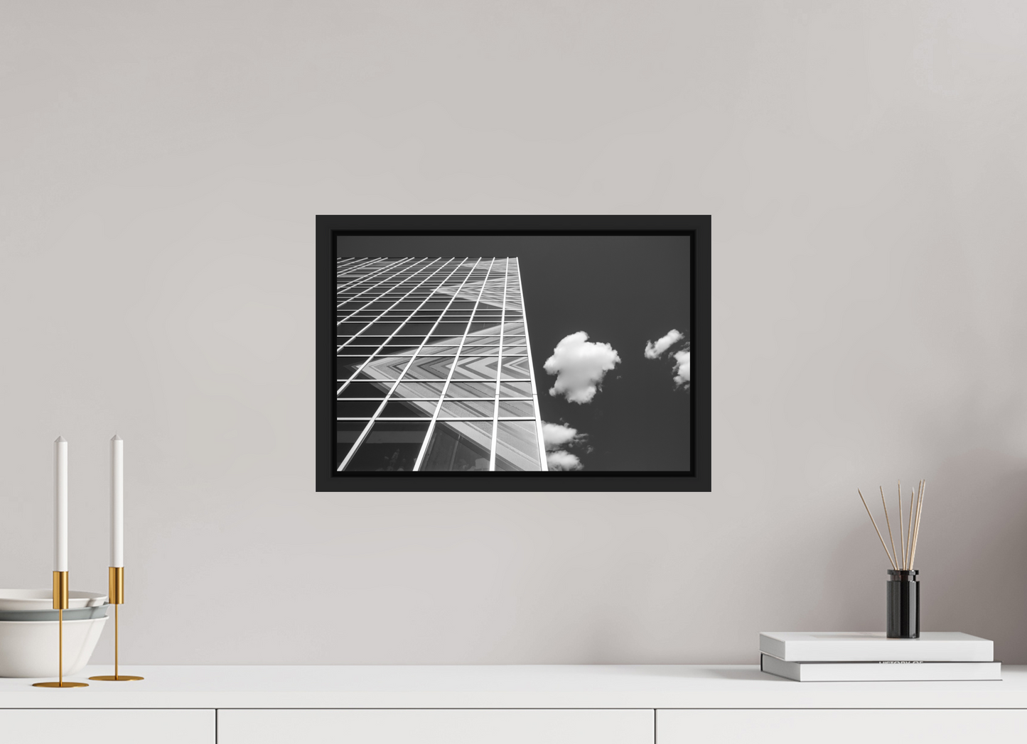 15 x 10″, B&W Paper RO RO Architecture