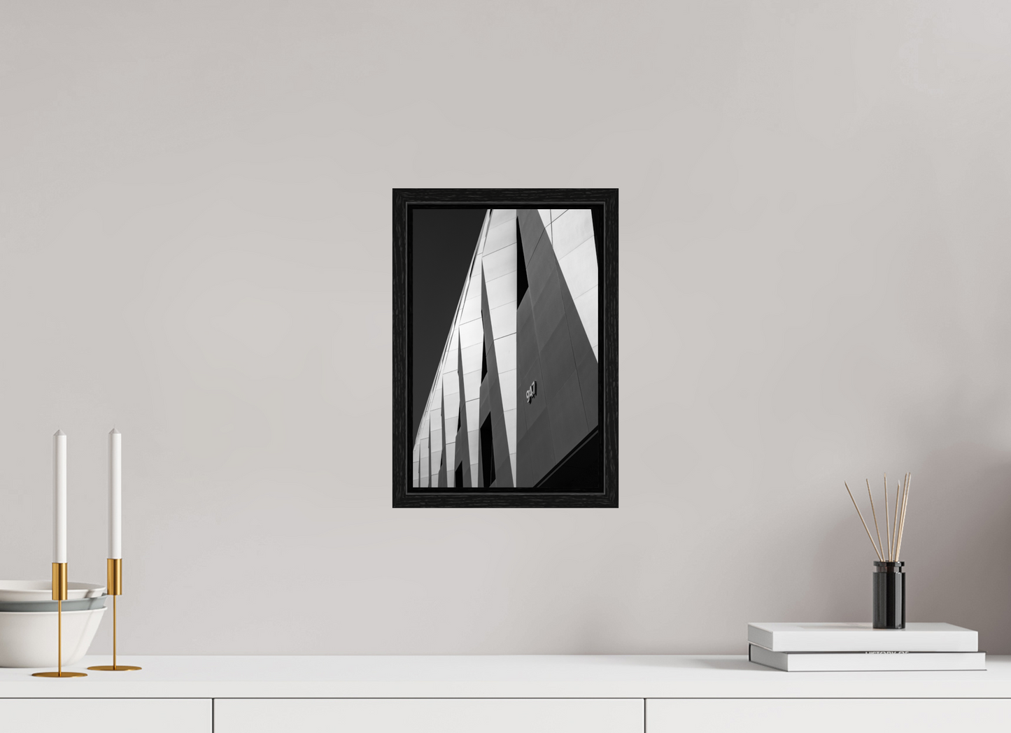 8 x 12″, Floater Frame Triangles