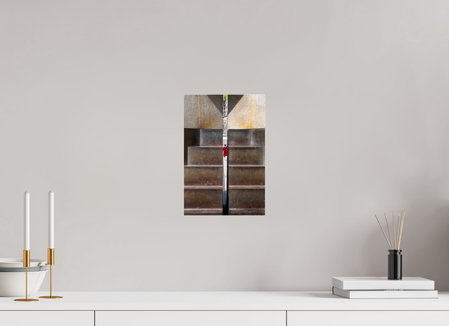 8 x 11.9″, Photo Print Under Acrylic Glass In Between