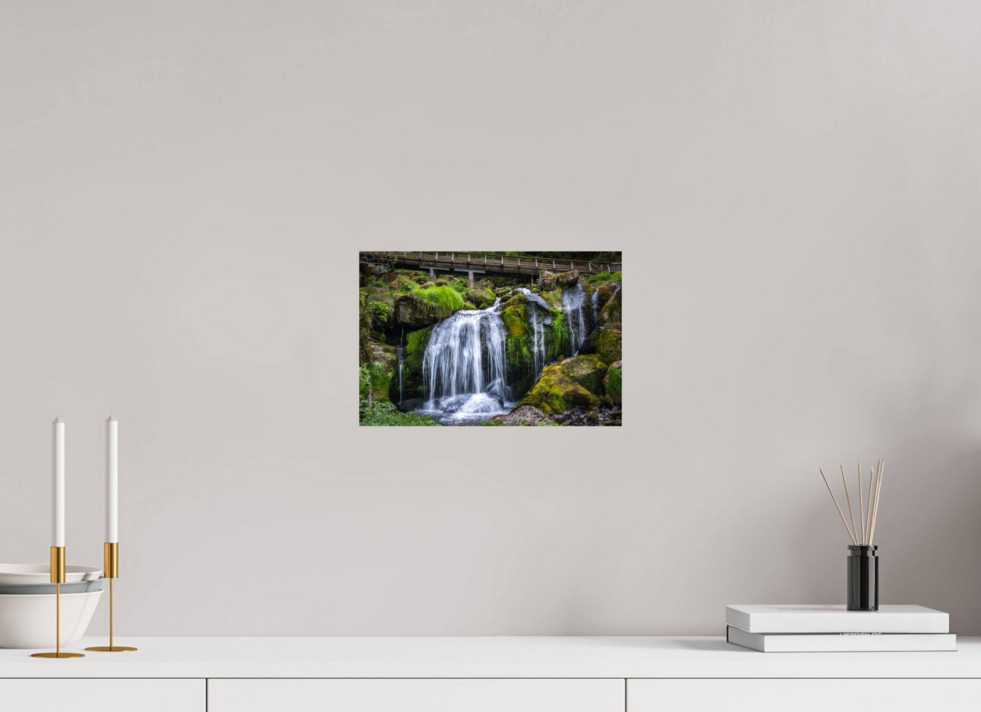 12 x 8″, Photo Print On Fuji Crystal DP II Triberg Falls