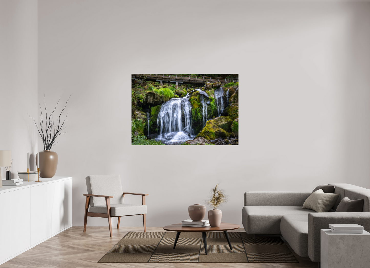 60 x 40″, Photo Print On Fuji Crystal DP II Triberg Falls