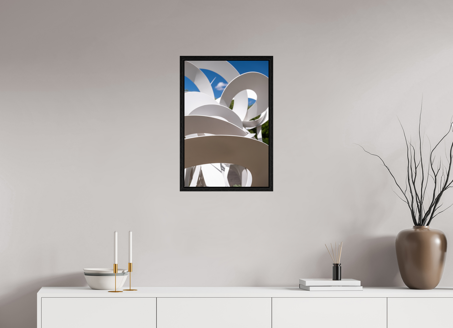 16 x 24″, Floater Frame Phoenix Street Art