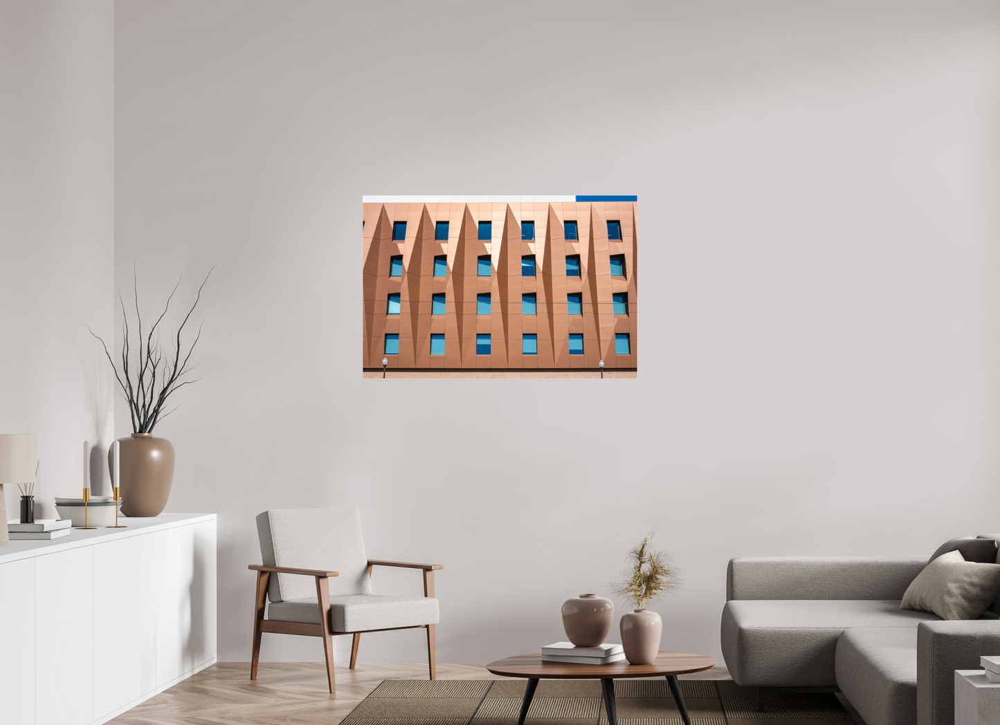 45 x 30″, Photo Print Under Acrylic Glass Windows & Color